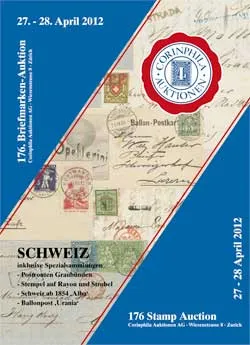 Titelseite: 176. Auktion – SCHWEIZ