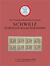 Cover: 256th Auction – SWITZERLAND, incl. The Jack Luder Collection (part VI)