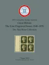 Cover: 299th Auction – The Line Engraved Issues 1840-1870 The Ake Rietz Collection