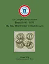 Titelseite: 323. Auktion – The Fritz Heimbüchler Collection Brazil 1843–1870 (part I)