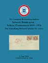 Titelseite: 330. Auktion – Die Sammlung Richard Schäfer Sr. (part II) Schweiz Bundespost – Seltene Frankaturen 1849–1854