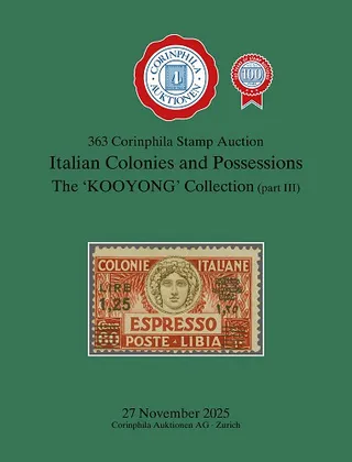 Cover: 363rd Auction – The ‘KOOYONG’ Collection (part III)