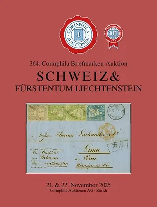 Cover: 364th Auction – Schweiz & Liechtenstein