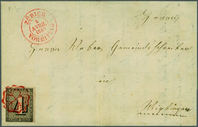 Klassischer Brief Österreich 1850